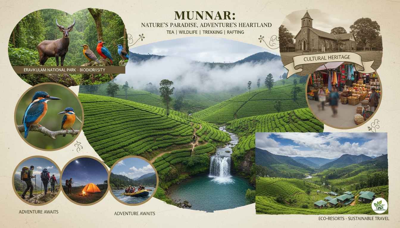places to visit in munnar and around