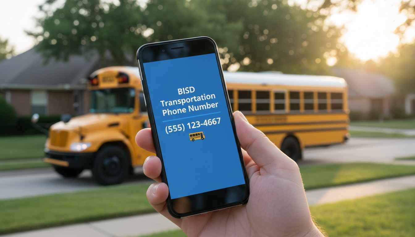 bisd transportation phone number