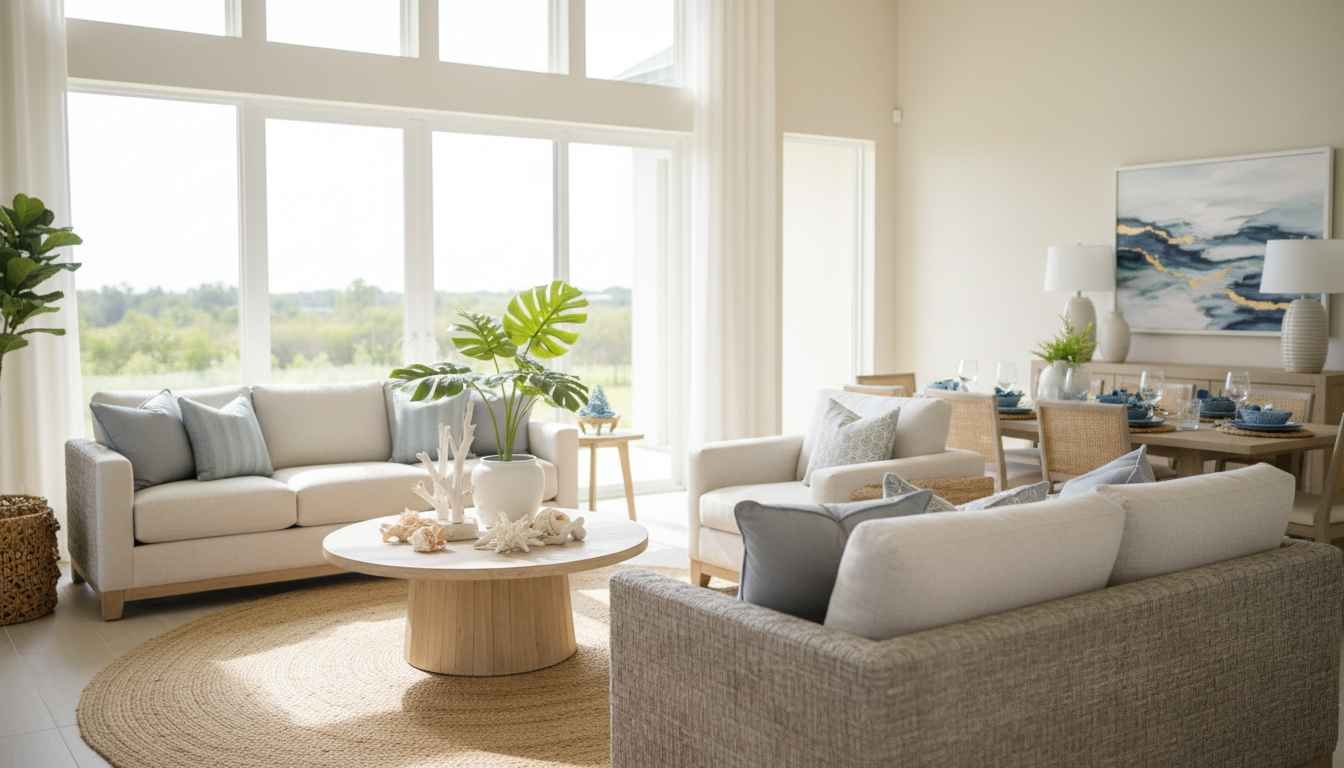 decorated model homes