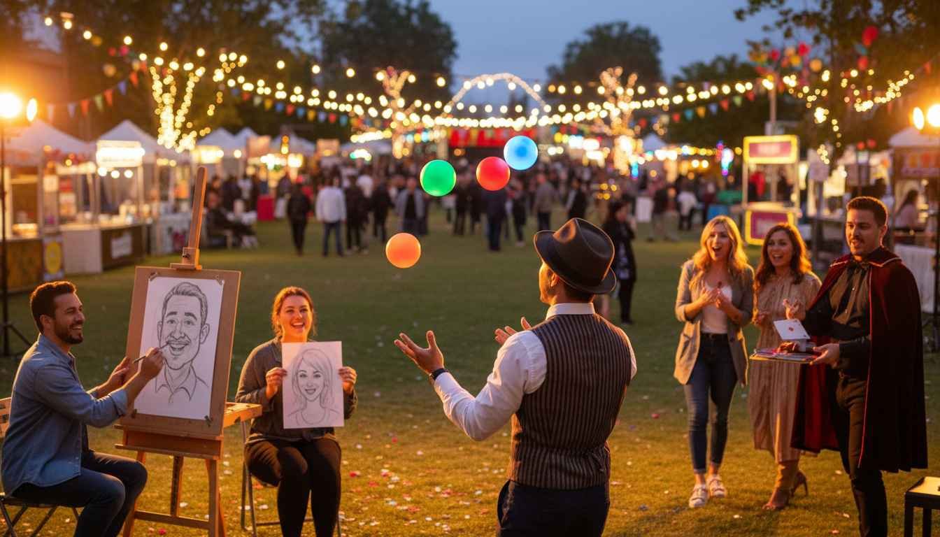 event entertainment ideas