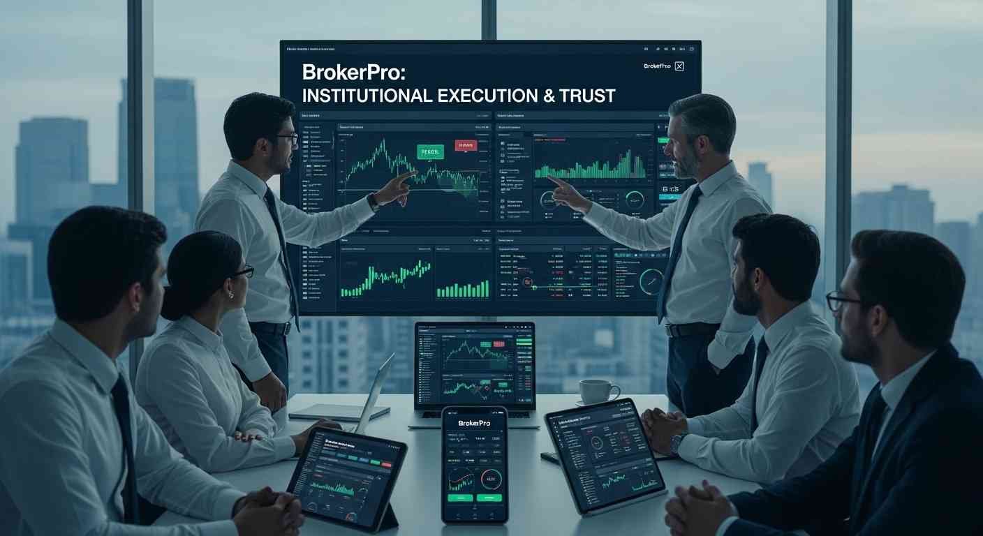 Broker Branding IN Fintech for Evaluating Institutional-grade Execution and User Trust