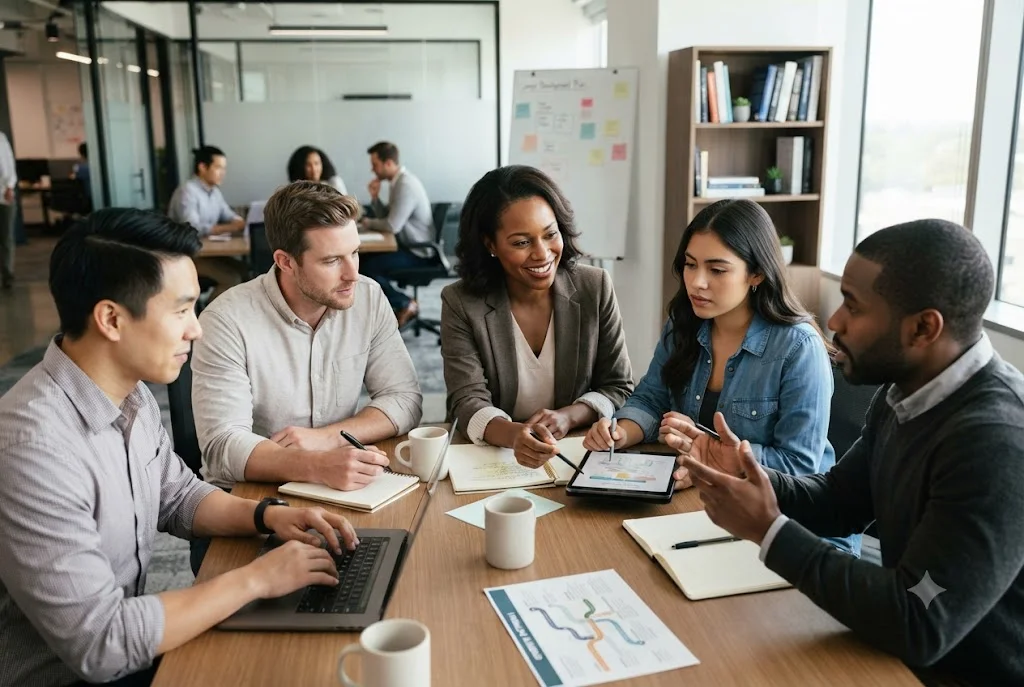 Career development activities for building professional skills and planning career growth